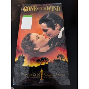 Gone With The Wind VHS 2-Tape Set Factory Sealed 1939 Movie MGM Remastered
